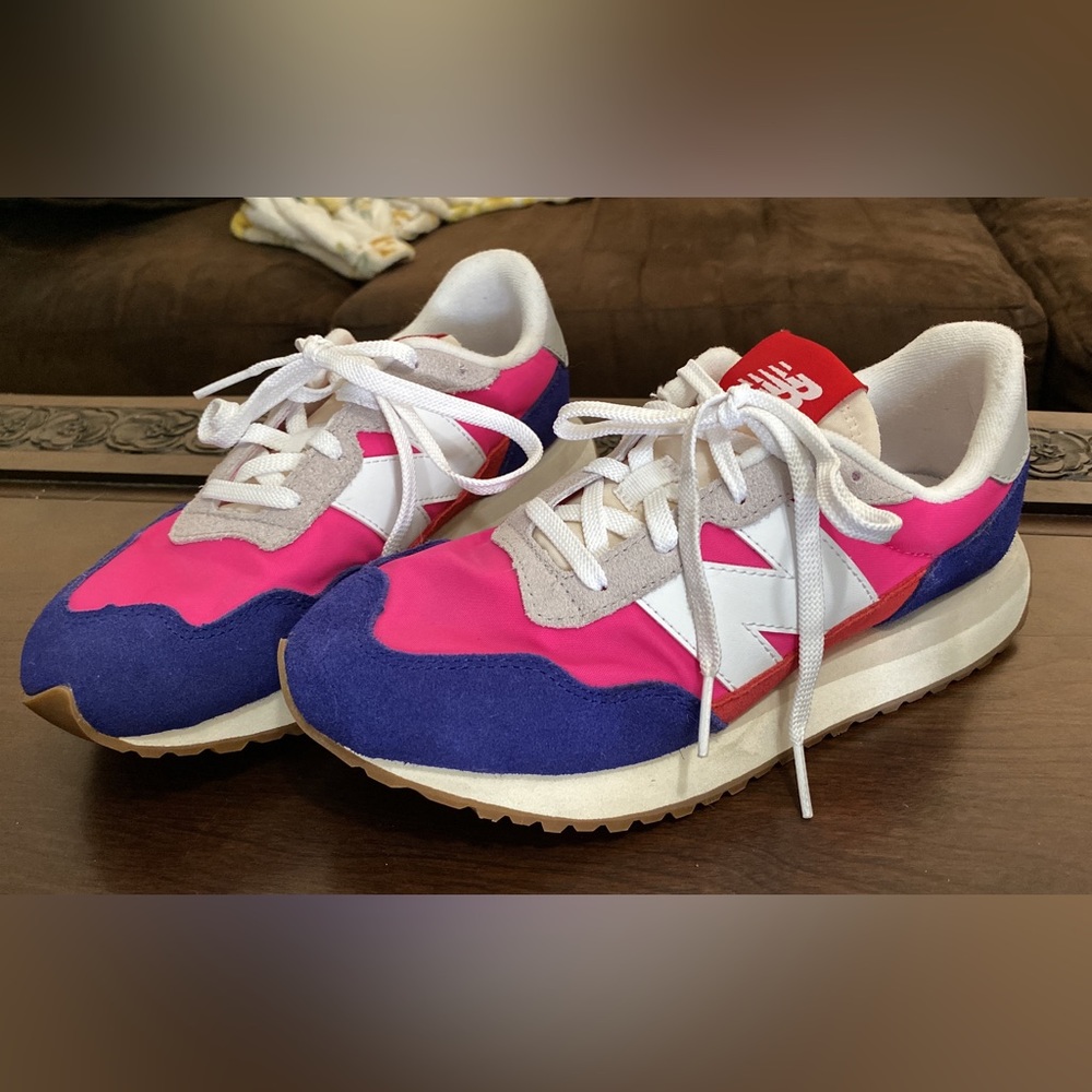 New balance shoes. Worn one time